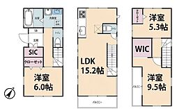 草加市八幡町　中古一戸建て