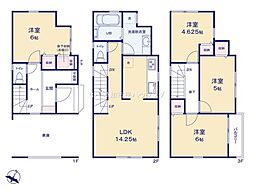 草加市手代3丁目　新築一戸建て　5期