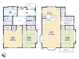 草加市両新田西町　中古一戸建て