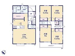 八潮市鶴ケ曽根　新築一戸建て　A号棟