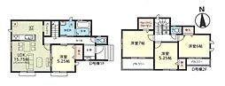 草加市氷川町　新築一戸建て　D号棟