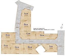 八潮市大曽根　建築条件付売地　E区画