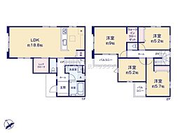 草加市金明町　新築一戸建て　11期