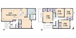 草加市北谷3丁目　新築一戸建て　11期1号棟