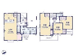 草加市新善町　新築一戸建て　6号棟