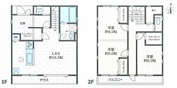 草加市稲荷4丁目　中古一戸建て