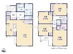 草加市金明町　新築一戸建て　14号棟