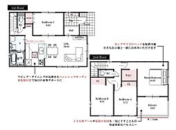 草加市八幡町　新築一戸建て　1期2号棟