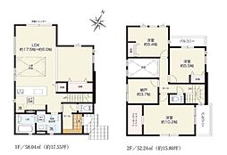 草加市新栄4丁目　新築一戸建て　3期