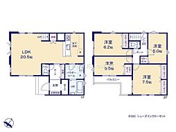 草加市遊馬町　新築一戸建て　1期
