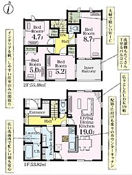 草加市草加2丁目　新築一戸建て　4号棟