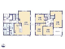 草加市草加2丁目 新築一戸建て 4号棟