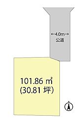 草加市金明町　売地