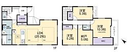 草加市瀬崎5丁目　新築一戸建て　12期