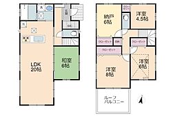 草加市稲荷3丁目　中古一戸建て