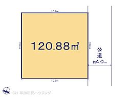 草加市中根２丁目の土地