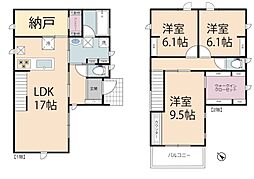 草加市手代3丁目　新築一戸建て　2号棟