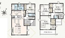 八潮市伊草2丁目　新築一戸建て　4期