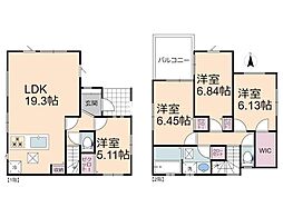 草加市中央1丁目　新築一戸建て