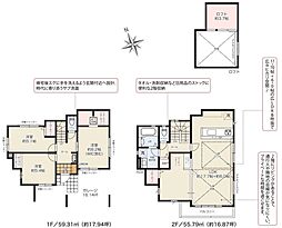 草加市松江2丁目　新築一戸建て　1期