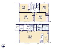 草加市苗塚町　新築一戸建て　23　1期3号棟