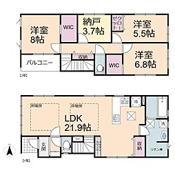 草加市氷川町　新築一戸建て　12期