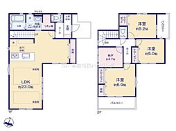 草加市稲荷2丁目 新築一戸建て 11期
