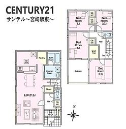 宮崎市島之内 新築戸建 第12-1号棟