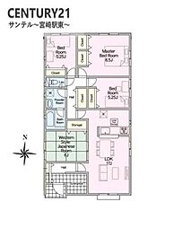 宮崎市大王町 新築戸建　第2-2号棟