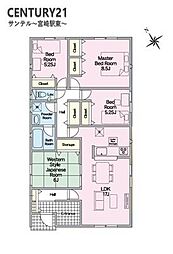 都城市都北町 新築戸建 第1-3号棟