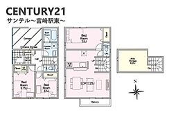 宮崎市南高松町第1 1号棟　新築戸建