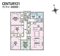 宮崎市島之内新築戸建　第11-3号棟