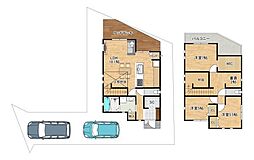 四條畷市大字清瀧の一戸建て