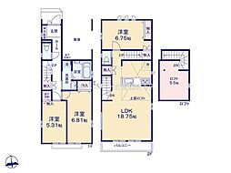 府中市西原町2丁目　戸建　1号棟