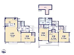 国立市谷保　戸建　5号棟