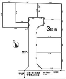 東村山市久米川町2丁目　土地　4-3