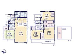 東村山市青葉町1丁目　戸建　12号棟