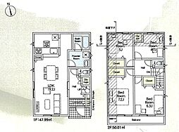 小金井市本町3丁目 新築戸建 3号棟