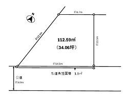 東大和市桜が丘4丁目　土地