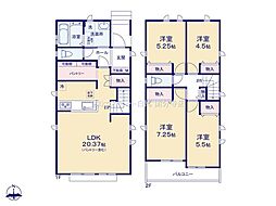 三鷹市北野3丁目　戸建　P号棟