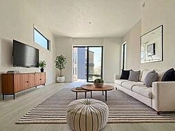 リビング階段の「小金井の家」