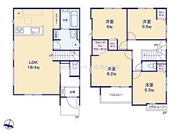 スタディカウンターのある「国分寺の邸」