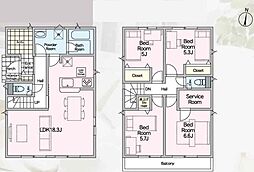 多摩市桜ケ丘1丁目　新築戸建　1号棟
