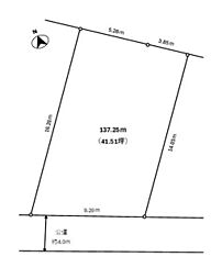 昭島市宮沢町1丁目　土地