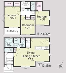 風がとおりぬける「北町の長期優良住宅」