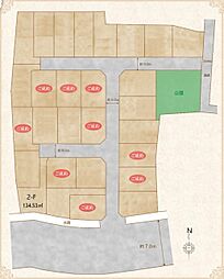 日野市大字上田　土地　2-F