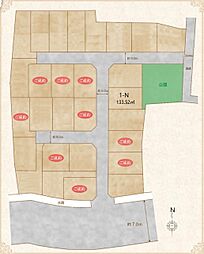 日野市大字上田　土地　1-N