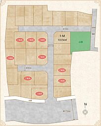 日野市大字上田 土地 1-M