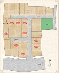 日野市大字上田　土地　1-I