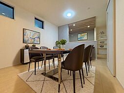 リビング階段の「武蔵台の邸」